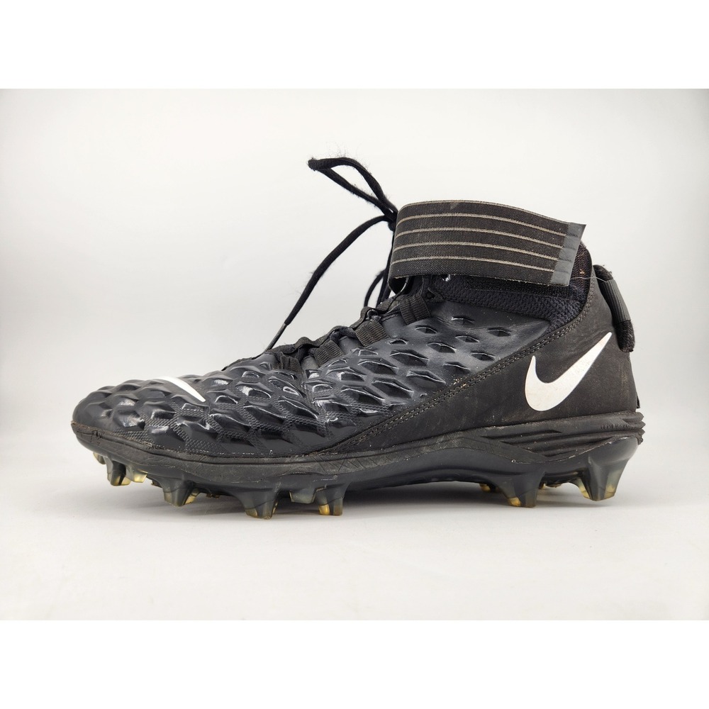 Nike Force Savage Pro 2 Football Cleats Mens 13 Black White AH4000-002 High Top - Picture 11 of 14